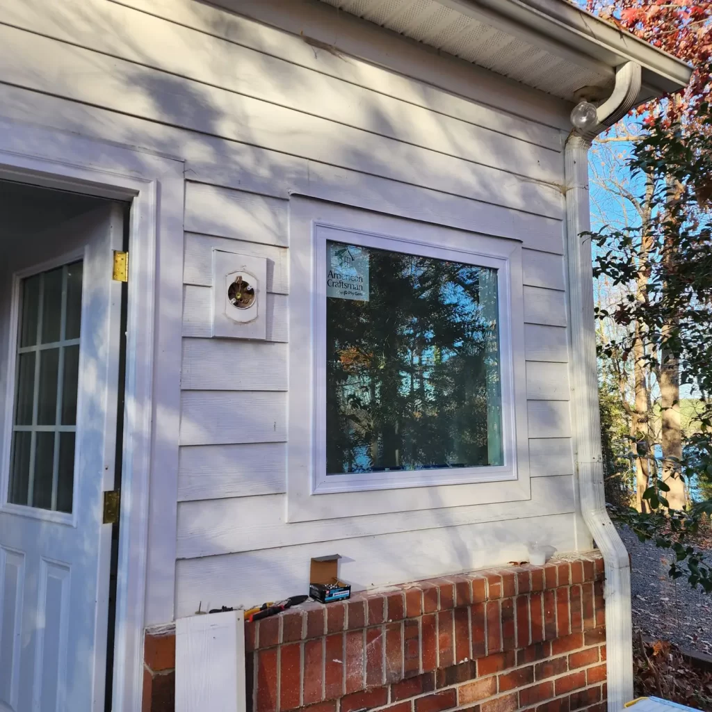 Picture Frame Window Install